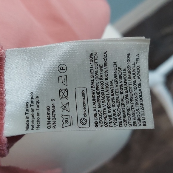 H&M Embroidered Thin Strap Halter Top #407 - Picture 6 of 7